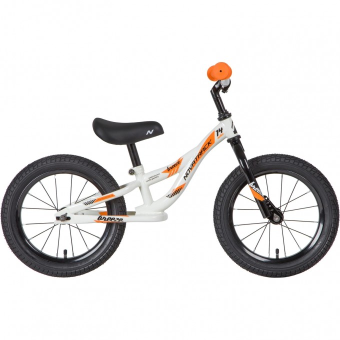 Беговел NOVATRACK BREEZE 14” белый 14BREEZE.WT20 Беговел NOVATRACK BREEZE 14” белый 14BREEZE.WT20