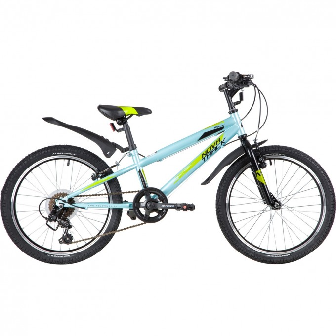 Детский велосипед NOVATRACK 20" RACER 6.V голубой 20SH6V.RACER.BL20 Детский велосипед NOVATRACK 20" RACER 6.V голубой 20SH6V.RACER.BL20