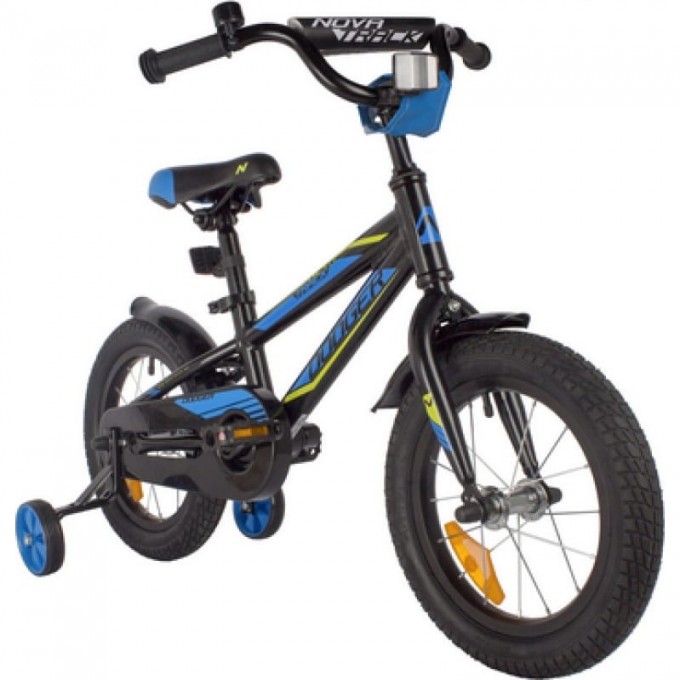 Детский велосипед NOVATRACK DODGER 14” NEW чёрный 145ADODGER.BK22 Детский велосипед NOVATRACK DODGER 14” NEW чёрный 145ADODGER.BK22