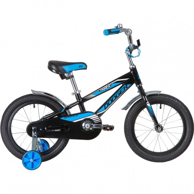 Детский велосипед NOVATRACK DODGER 16” чёрно-синий 165ADODGER.BK22 Детский велосипед NOVATRACK DODGER 16” чёрно-синий 165ADODGER.BK22