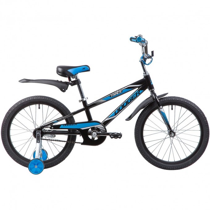 Детский велосипед NOVATRACK DODGER 20" черный 205ADODGER.BK22 Детский велосипед NOVATRACK DODGER 20" черный 205ADODGER.BK22