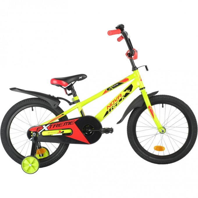 Детский велосипед NOVATRACK EXTREME 18” зелёный 183EXTREME.GN21 Детский велосипед NOVATRACK EXTREME 18” зелёный 183EXTREME.GN21