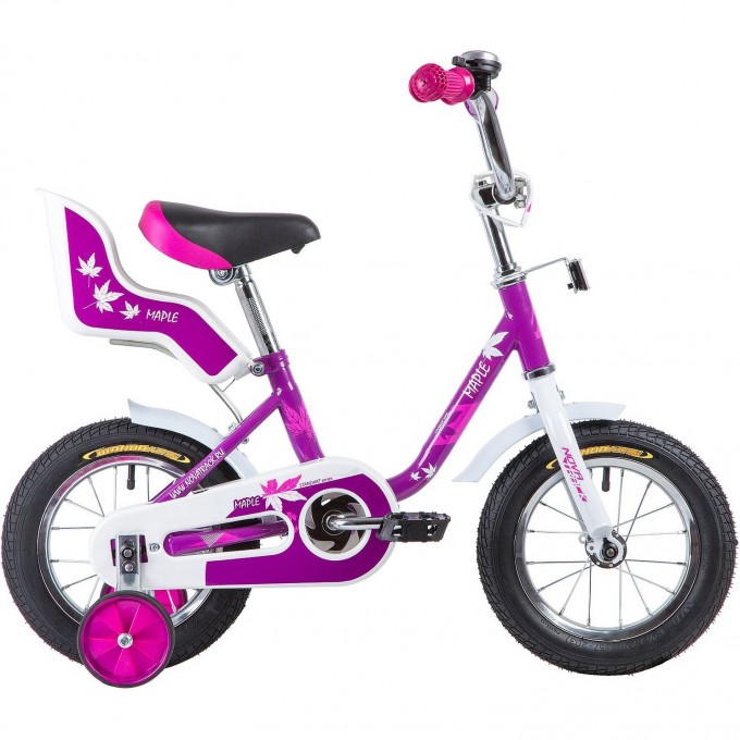 Детский велосипед NOVATRACK MAPLE 12” фиолетовый 124MAPLE.PR9 Детский велосипед NOVATRACK MAPLE 12” фиолетовый 124MAPLE.PR9
