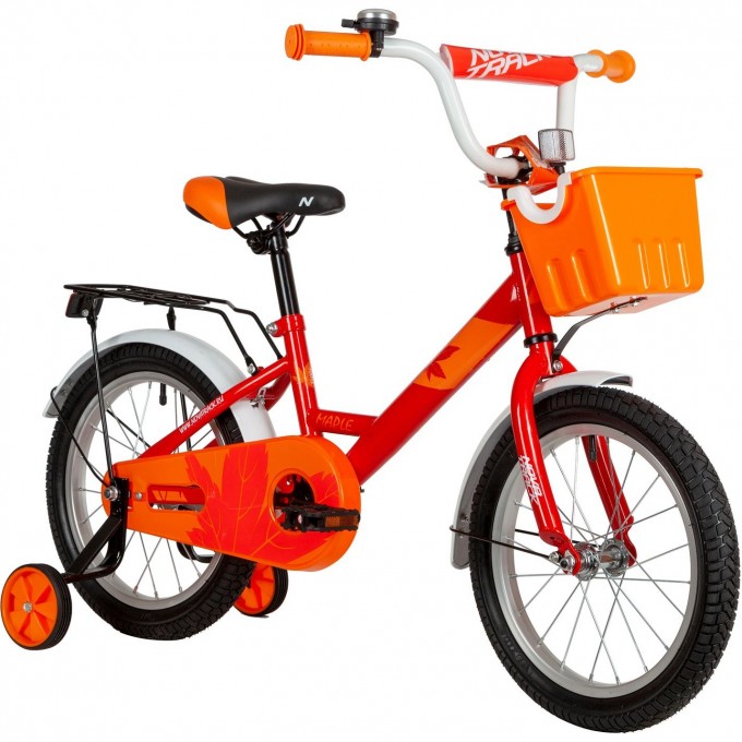 Детский велосипед NOVATRACK MAPLE 16” оранжевый 164MAPLE.RD22 Детский велосипед NOVATRACK MAPLE 16” оранжевый 164MAPLE.RD22