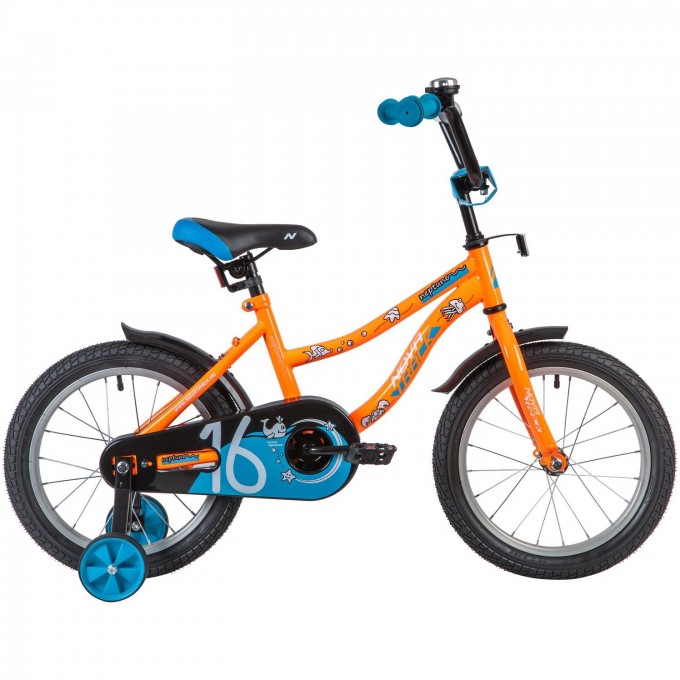 Детский велосипед NOVATRACK NEPTUNE 16” оранжевый 163NEPTUNE.OR20 Детский велосипед NOVATRACK NEPTUNE 16” оранжевый 163NEPTUNE.OR20