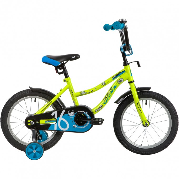 Детский велосипед NOVATRACK NEPTUNE 16” зелёный 163NEPTUNE.GN20 Детский велосипед NOVATRACK NEPTUNE 16” зелёный 163NEPTUNE.GN20