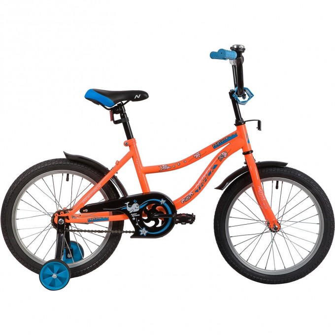 Детский велосипед NOVATRACK NEPTUNE 18” оранжевый 183NEPTUNE.OR20 Детский велосипед NOVATRACK NEPTUNE 18” оранжевый 183NEPTUNE.OR20