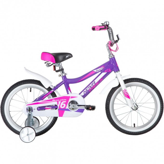 Детский велосипед NOVATRACK NOVARA 16” лиловый 165ANOVARA.LC20 Детский велосипед NOVATRACK NOVARA 16” лиловый 165ANOVARA.LC20