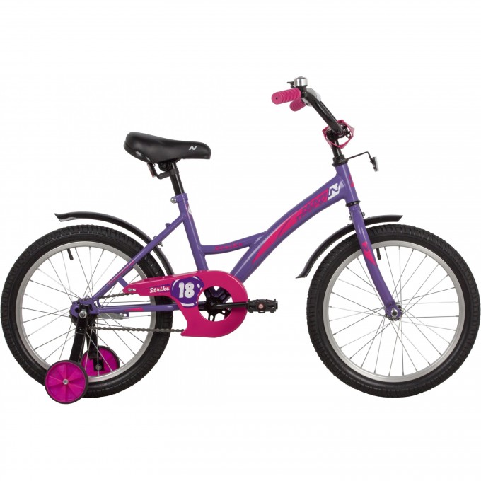 Детский велосипед NOVATRACK STRIKE 16” фиолетовый 163STRIKE.VL22 Детский велосипед NOVATRACK STRIKE 16” фиолетовый 163STRIKE.VL22