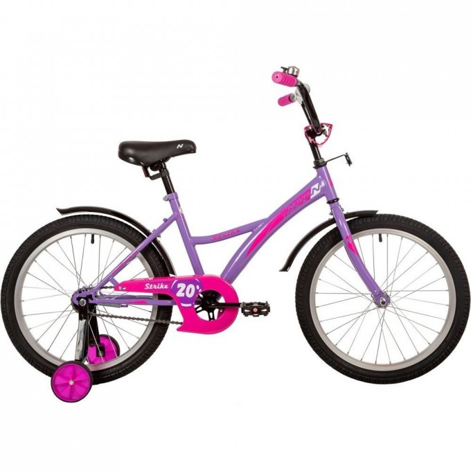 Детский велосипед NOVATRACK STRIKE 18” сиреневый 183STRIKE.VL22 Детский велосипед NOVATRACK STRIKE 18” сиреневый 183STRIKE.VL22
