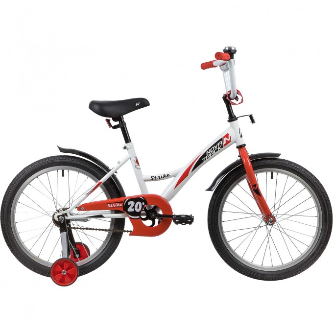 Детский велосипед NOVATRACK STRIKE 20" бело-красный 203STRIKE.WTR20 Детский велосипед NOVATRACK STRIKE 20" бело-красный 203STRIKE.WTR20