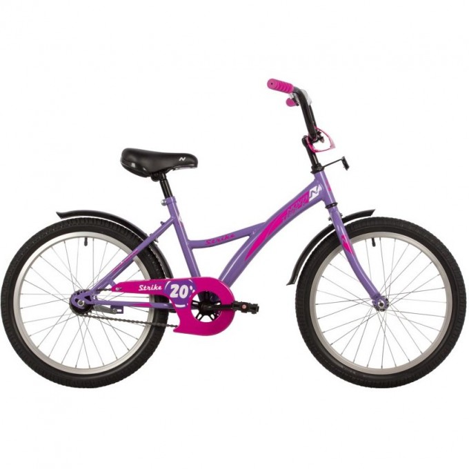 Детский велосипед NOVATRACK STRIKE 20" фиолетовый 203STRIKE.VL22- Детский велосипед NOVATRACK STRIKE 20" фиолетовый 203STRIKE.VL22-