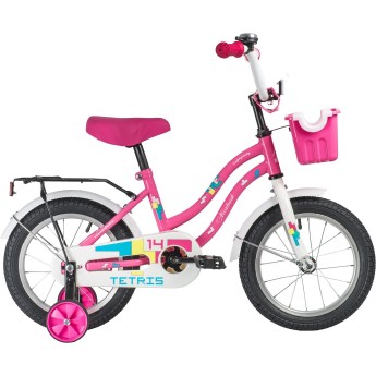 Детский велосипед NOVATRACK TETRIS 18” розовый Детский велосипед NOVATRACK TETRIS 18” розовый