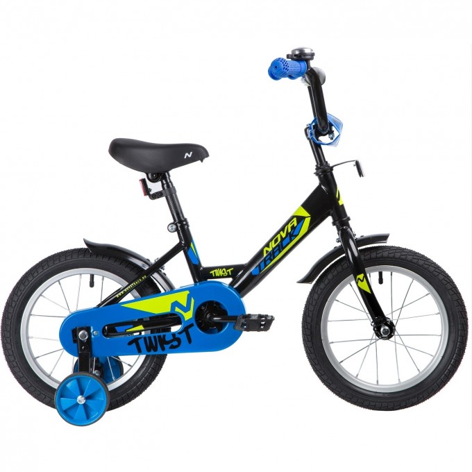 Детский велосипед NOVATRACK TWIST 14” NEW чёрный 141TWIST.BK20 Детский велосипед NOVATRACK TWIST 14” NEW чёрный 141TWIST.BK20
