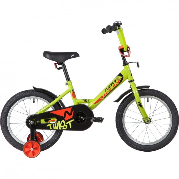 Детский велосипед NOVATRACK TWIST 16” зелёный 161TWIST.GN20 Детский велосипед NOVATRACK TWIST 16” зелёный 161TWIST.GN20