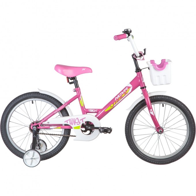 Детский велосипед NOVATRACK Twist 18” розовый 181TWIST.PN20 Детский велосипед NOVATRACK Twist 18” розовый 181TWIST.PN20