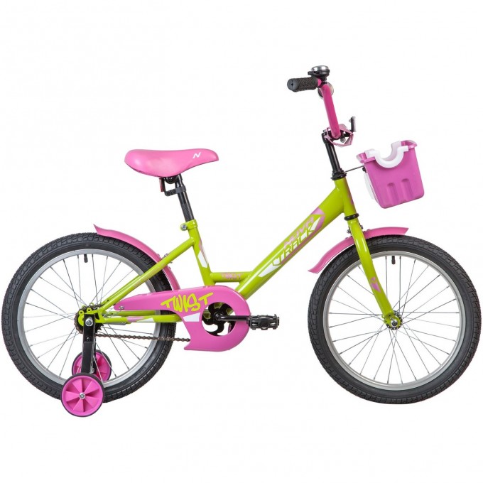 Детский велосипед NOVATRACK TWIST 18” зеленый 181TWIST.GNP20 Детский велосипед NOVATRACK TWIST 18” зеленый 181TWIST.GNP20