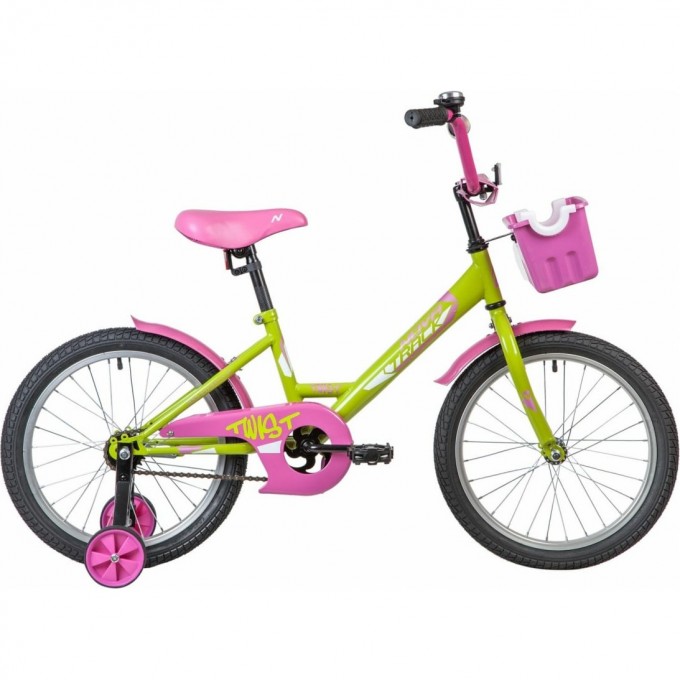 Детский велосипед NOVATRACK TWIST 18” зеленый 2020 181TWIST.GN20 Детский велосипед NOVATRACK TWIST 18” зеленый 2020 181TWIST.GN20