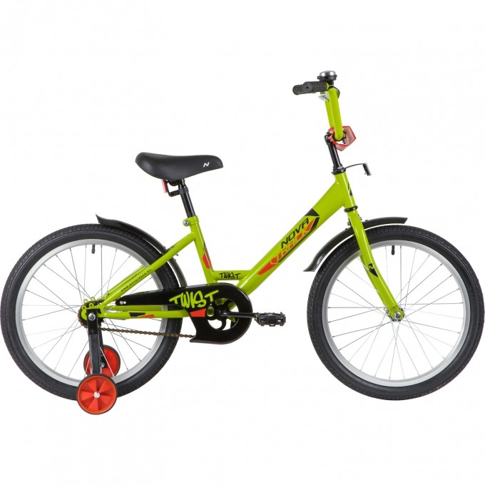 Детский велосипед NOVATRACK Twist 20" зелёный 201TWIST.GN20 Детский велосипед NOVATRACK Twist 20" зелёный 201TWIST.GN20
