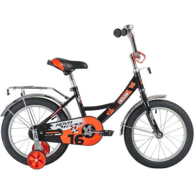 Детский велосипед NOVATRACK URBAN 16” чёрный 163URBAN.BK20 Детский велосипед NOVATRACK URBAN 16” чёрный 163URBAN.BK20
