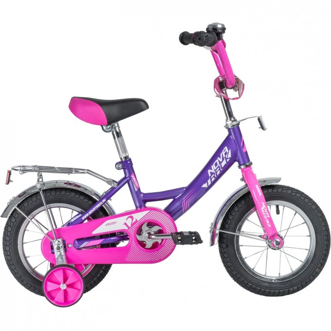 Детский велосипед NOVATRACK VECTOR 12” лиловый 123VECTOR.LC20