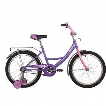 Детский велосипед NOVATRACK VECTOR 20" фиолетовый