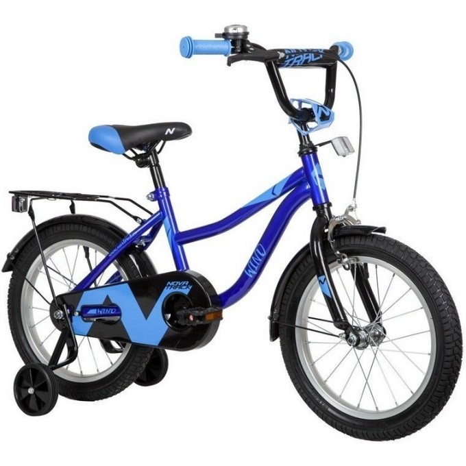 Детский велосипед NOVATRACK WIND 14" синий 143WIND.BL22 Детский велосипед NOVATRACK WIND 14" синий 143WIND.BL22