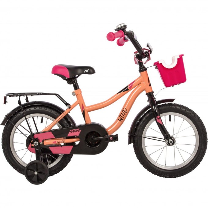 Детский велосипед NOVATRACK WIND 18" коралловый 184WIND.CRL22 Детский велосипед NOVATRACK WIND 18" коралловый 184WIND.CRL22