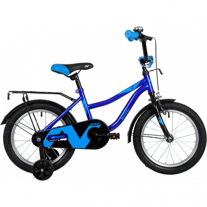 Детский велосипед NOVATRACK WIND BOY 16” синий 163WIND.Bl22 Детский велосипед NOVATRACK WIND BOY 16” синий 163WIND.Bl22