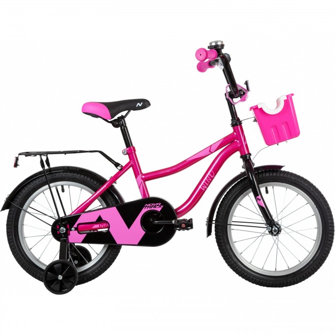 Детский велосипед NOVATRACK WIND GIRL 16” фуксия 164WIND.PN22 Детский велосипед NOVATRACK WIND GIRL 16” фуксия 164WIND.PN22