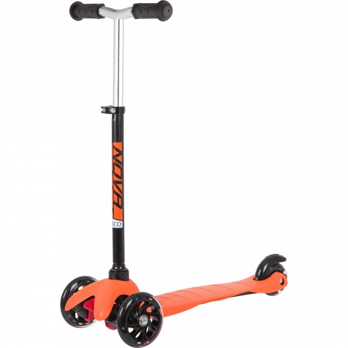 Кикборд NOVATRACK DISCO-KIDS Basic чёрный 120H.DISCOKIDS.BOR20