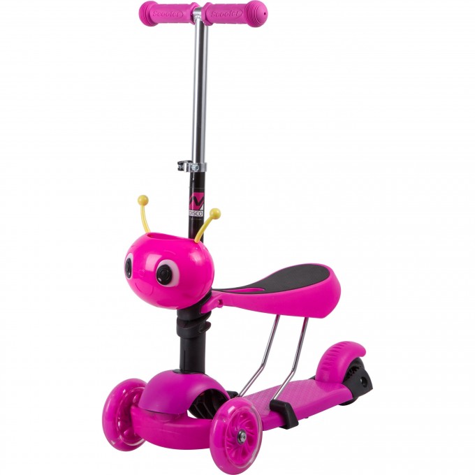 Кикборд NOVATRACK DISCO-KIDS Saddle 120S.DISCOKIDS.PN9 Кикборд NOVATRACK DISCO-KIDS Saddle 120S.DISCOKIDS.PN9