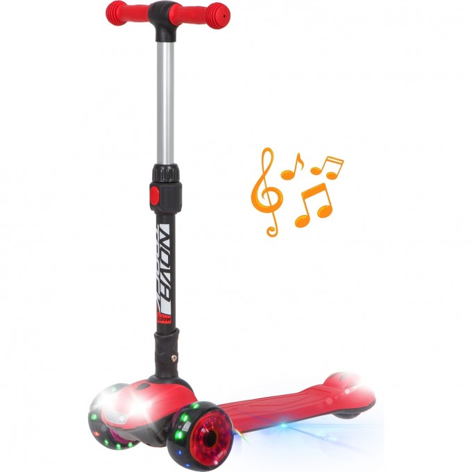 Кикборд NOVATRACK RAINBOW CAR BOY PRO красный 120CBP.RAINBOW.RD20 Кикборд NOVATRACK RAINBOW CAR BOY PRO красный 120CBP.RAINBOW.RD20