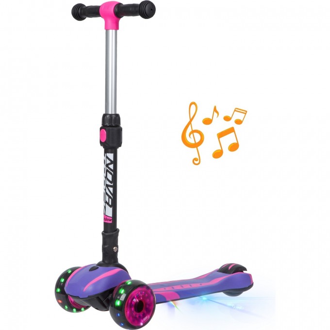 Кикборд NOVATRACK RAINBOW CAR GIRL PRO фиолетовый 120CGP.RAINBOW.VT20 Кикборд NOVATRACK RAINBOW CAR GIRL PRO фиолетовый 120CGP.RAINBOW.VT20
