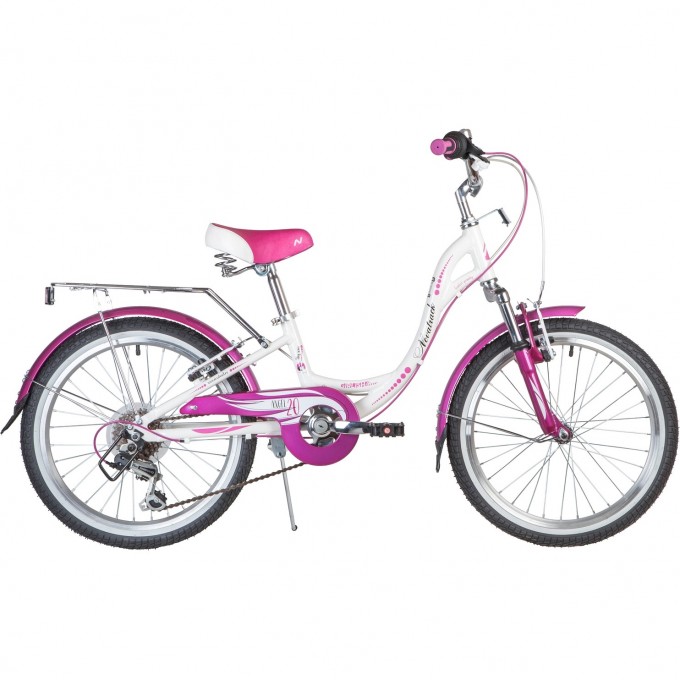Подростковый велосипед NOVATRACK 20" ANGEL 6.V белый 20AH6V.ANGEL.WT9 Подростковый велосипед NOVATRACK 20" ANGEL 6.V белый 20AH6V.ANGEL.WT9