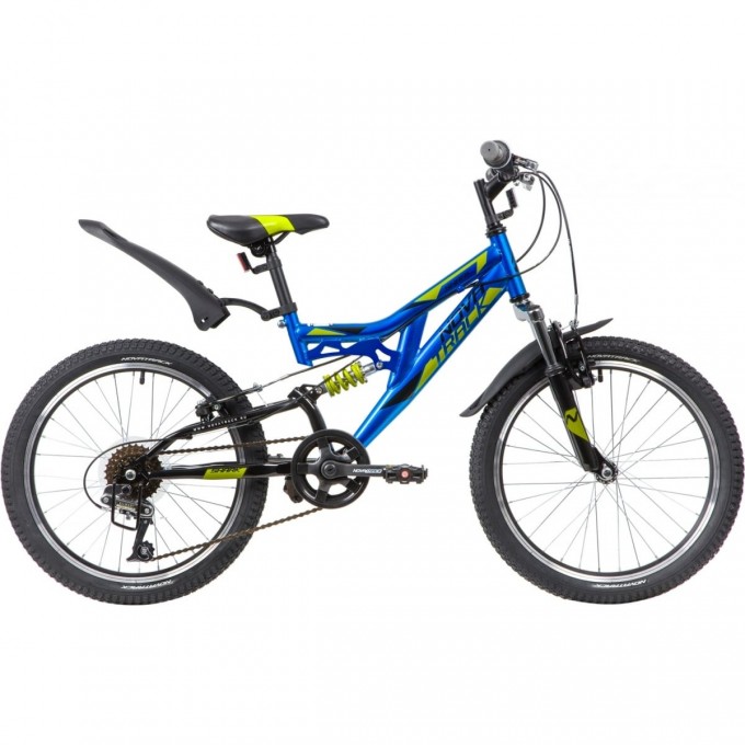 Подростковый велосипед NOVATRACK 20" SHARK 6.D синий 20SS6V.SHARK.BL20 Подростковый велосипед NOVATRACK 20" SHARK 6.D синий 20SS6V.SHARK.BL20