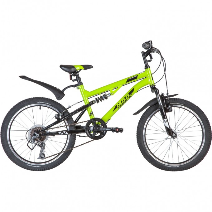 Подростковый велосипед NOVATRACK 20" TITANIUM 6.V зелёный 20SS6V.TITANIUM.GN20 Подростковый велосипед NOVATRACK 20" TITANIUM 6.V зелёный 20SS6V.TITANIUM.GN20