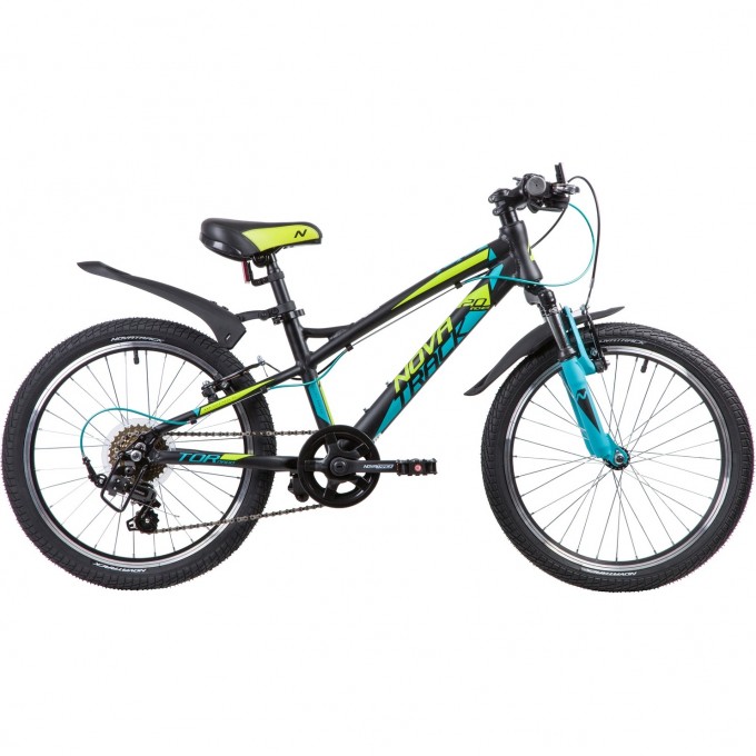 Подростковый велосипед NOVATRACK 20" TORNADO 7.V чёрный 20AH7V.TORNADO.BK9 Подростковый велосипед NOVATRACK 20" TORNADO 7.V чёрный 20AH7V.TORNADO.BK9