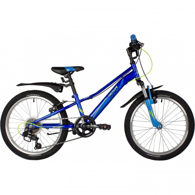 Подростковый велосипед NOVATRACK 20" VALIANT 6.V new синий 20SH6V.VALIANT.BL22 Подростковый велосипед NOVATRACK 20" VALIANT 6.V new синий 20SH6V.VALIANT.BL22