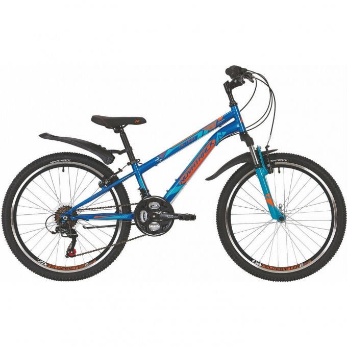 Подростковый велосипед NOVATRACK 24" ACTION синий 24SH18SV.ACTION.11BL21 Подростковый велосипед NOVATRACK 24" ACTION синий 24SH18SV.ACTION.11BL21