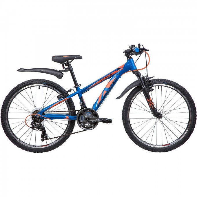 Подростковый велосипед NOVATRACK 24" EXTREME синий 24AHV.EXTREME.11BL9 Подростковый велосипед NOVATRACK 24" EXTREME синий 24AHV.EXTREME.11BL9