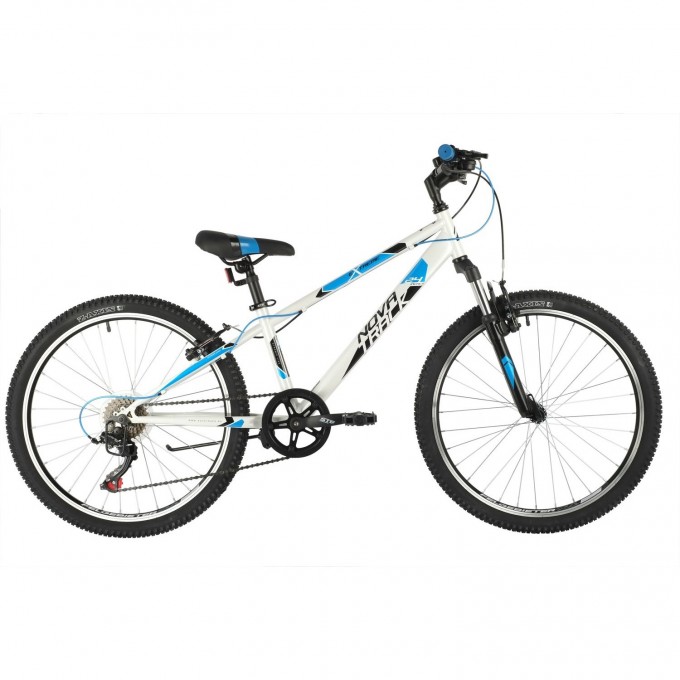 Подростковый велосипед NOVATRACK 24" EXTREME стальная рама 12" белый 24SH6SV.EXTREME.12WT21 Подростковый велосипед NOVATRACK 24" EXTREME стальная рама 12" белый 24SH6SV.EXTREME.12WT21