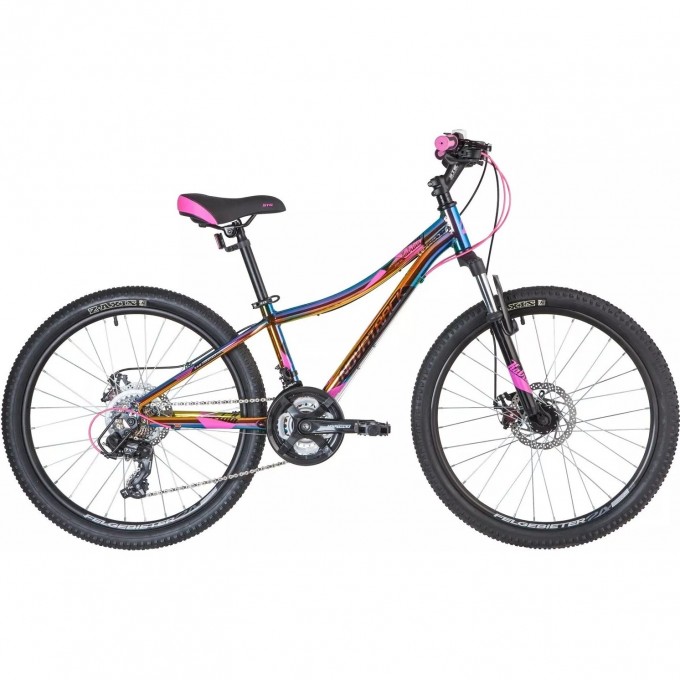 Подростковый велосипед NOVATRACK 24" KATRINA 21.D фиолет. металлик 24AHD.KATRINA.10GVL20 Подростковый велосипед NOVATRACK 24" KATRINA 21.D фиолет. металлик 24AHD.KATRINA.10GVL20