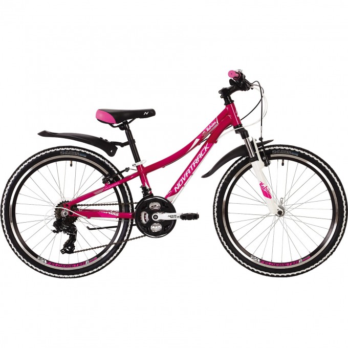 Подростковый велосипед NOVATRACK 24" KATRINA алюм.рама 12" розовый металлик 24AHD.KATRINA.12GPN20 Подростковый велосипед NOVATRACK 24" KATRINA алюм.рама 12" розовый металлик 24AHD.KATRINA.12GPN20