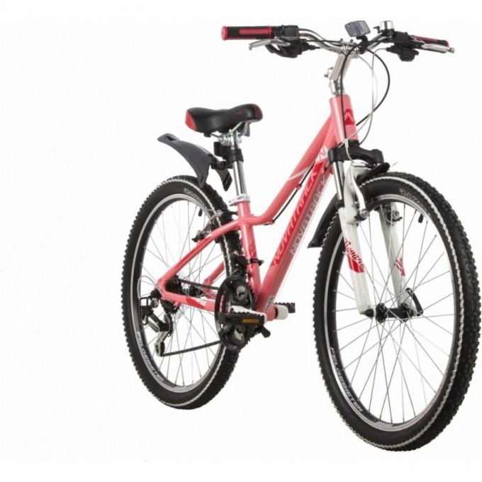 Подростковый велосипед NOVATRACK 24" NOVARA 18.V алюм.рама 13" коралловый 24AHV.NOVARA.13CRL22 Подростковый велосипед NOVATRACK 24" NOVARA 18.V алюм.рама 13" коралловый 24AHV.NOVARA.13CRL22