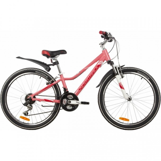 Подростковый велосипед NOVATRACK 24" NOVARA коралловый 24AHV.NOVARA.11CRL22 Подростковый велосипед NOVATRACK 24" NOVARA коралловый 24AHV.NOVARA.11CRL22