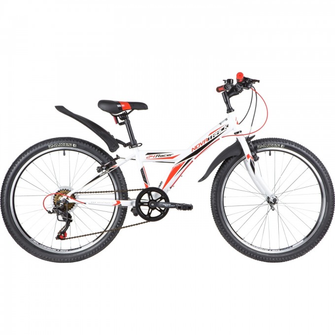 Подростковый велосипед NOVATRACK 24" RACER Y6.V белый 24SH6V.RACER.10WT20 Подростковый велосипед NOVATRACK 24" RACER Y6.V белый 24SH6V.RACER.10WT20