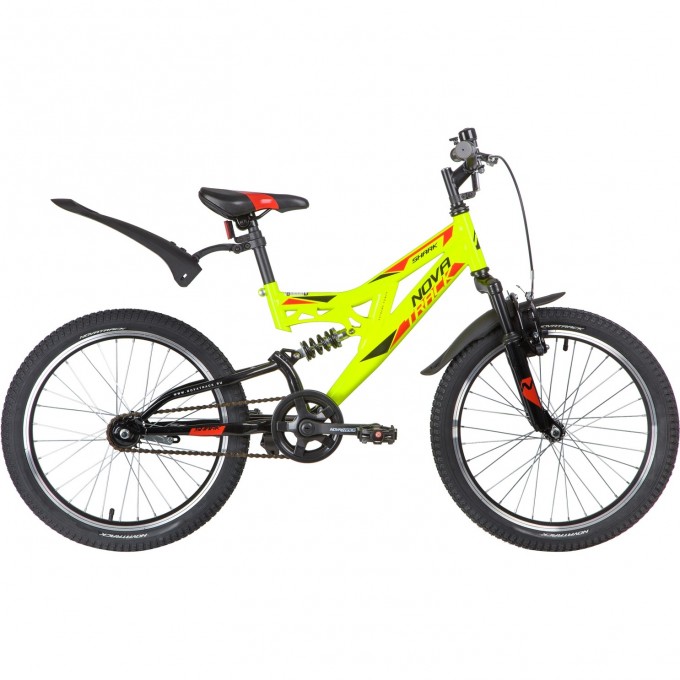 Подростковый велосипед NOVATRACK SHARK 20" зеленые 20SS1V.SHARK.GN20 Подростковый велосипед NOVATRACK SHARK 20" зеленые 20SS1V.SHARK.GN20