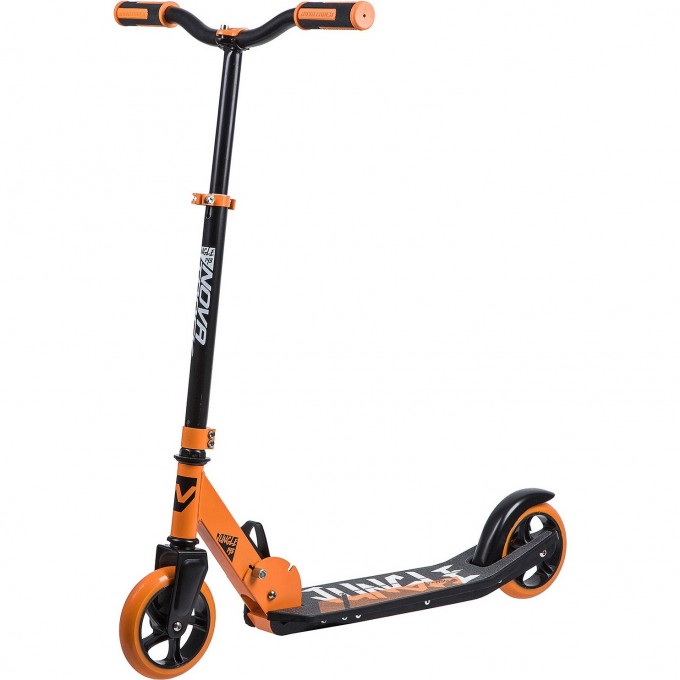 Самокат для детей NOVATRACK JUNGLE 145 PRO оранжевый 145P.JUNGLE.OR9 Самокат для детей NOVATRACK JUNGLE 145 PRO оранжевый 145P.JUNGLE.OR9