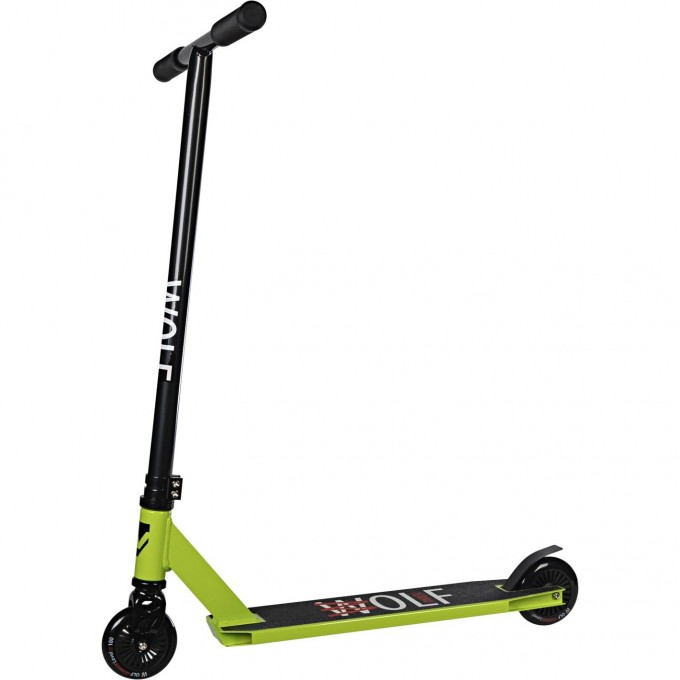 Самокат NOVATRACK WOLF 10, 100 мм, зеленый 100P.WOLF.BGN24 Самокат NOVATRACK WOLF 10, 100 мм, зеленый 100P.WOLF.BGN24
